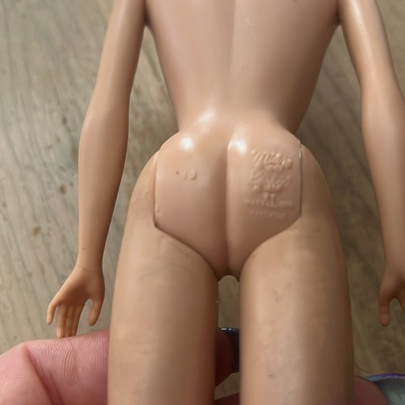 Vintage “Midge” Barbie Doll Painted Hair 11.5” Brunette Mattel Straight Leg - Picture 5 of 9